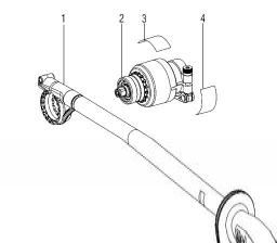 Metabo Torque attachement PowerX3 spare parts