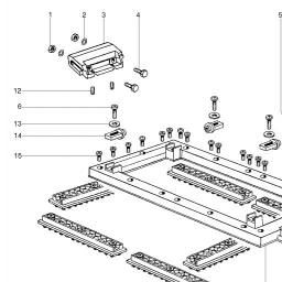 Metabo Sanding frame spare parts