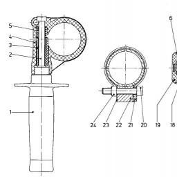 Metabo Chiselling attachment spare parts