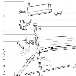 Metabo Saw-horse spare parts