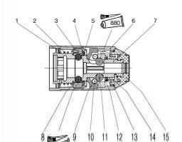 Metabo SDS-Hammer chuck spare parts