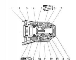 Metabo SDS-Hammer chuck spare parts