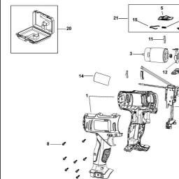 Stanley FMC021 spare parts