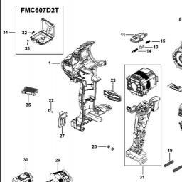 Stanley FMC607 spare parts