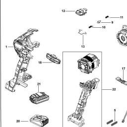 Stanley FMC608 spare parts