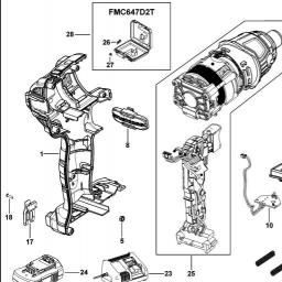 Stanley FMC647 spare parts
