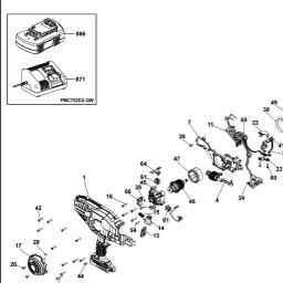 Stanley FMC792 spare parts