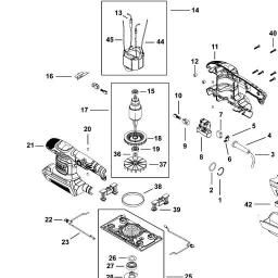 Stanley FMEW214 spare parts