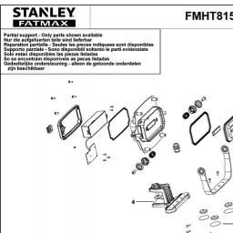 Stanley FMHT81508-1 spare parts
