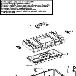 Stanley FMST1-75681 spare parts