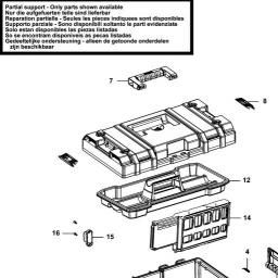 Stanley FMST1-75682 spare parts