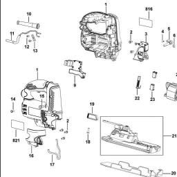 Stanley KFFMES340 JIGSAW spare parts