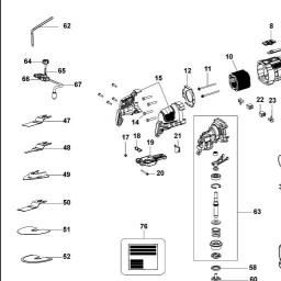 Stanley KFFMES650 spare parts