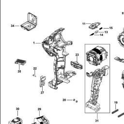Stanley KFMCD607 spare parts