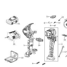 Stanley KFMCD628D2K spare parts