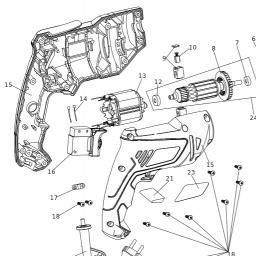 Stanley MXD350 spare parts