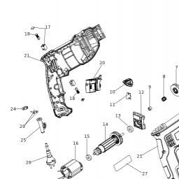 Stanley MXD550 spare parts