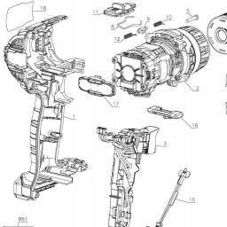 Stanley SBD201S2K spare parts