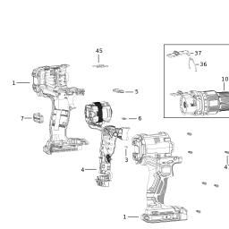 Stanley SBD715C2K spare parts