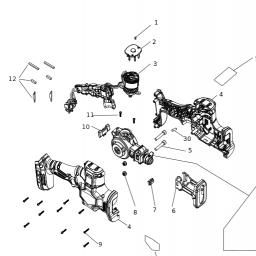 Stanley SBR305 spare parts