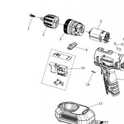 Stanley SCD10D2K spare parts