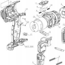 Stanley SCD20C2 spare parts