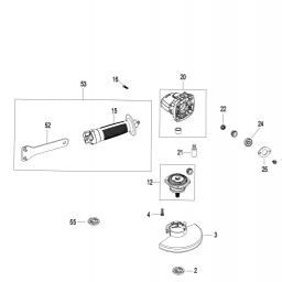 Stanley SCG400K spare parts