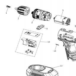 Stanley SCH10D1 spare parts