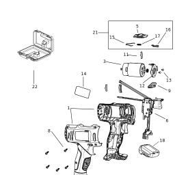 Stanley SCH121S2K spare parts