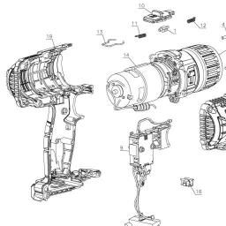 Stanley SCH201C2K spare parts