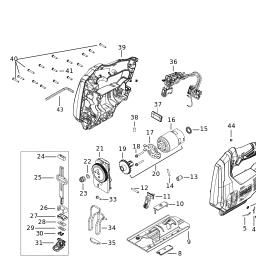 Stanley SCJ600M2K spare parts