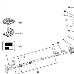 Stanley SCR121 spare parts