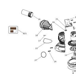 Stanley SCS220B spare parts