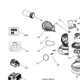 Stanley SCS220M2S spare parts