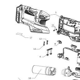 Stanley SCS221 spare parts