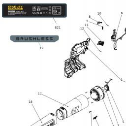 Stanley SFMBL730M1 spare parts