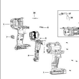 Stanley SFMCD710C2K spare parts