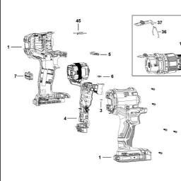 Stanley SFMCD715B spare parts