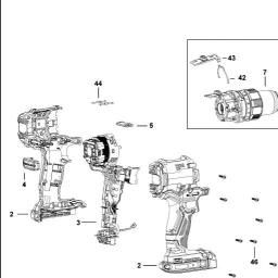 Stanley SFMCD721 spare parts