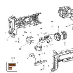 Stanley SFMCE510B spare parts