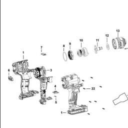 Stanley SFMCF820B spare parts