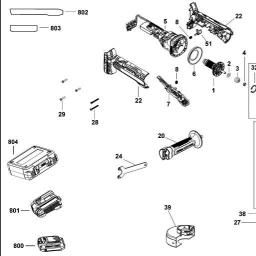 Stanley SFMCG700 spare parts