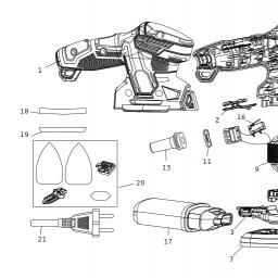 Stanley SFMEW210S spare parts