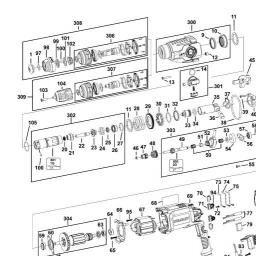 Stanley SHR264K spare parts