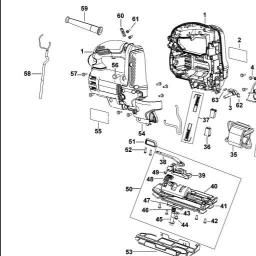 Stanley SSJ0650 spare parts