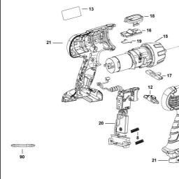 Stanley STDC12HBK spare parts