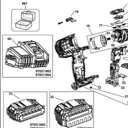 Stanley STDC1802 spare parts
