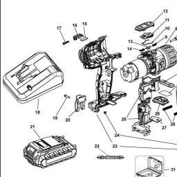Stanley STDC18LHBKA spare parts