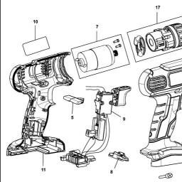Stanley STDC201N spare parts