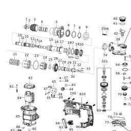Stanley STHR323K spare parts